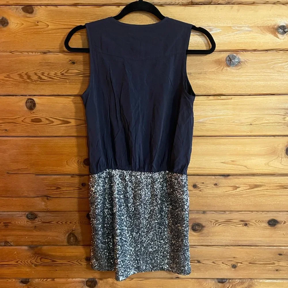 NWT MM Couture By Miss Me Dress Sequin Gray Dress Small - Picture 3 of 6